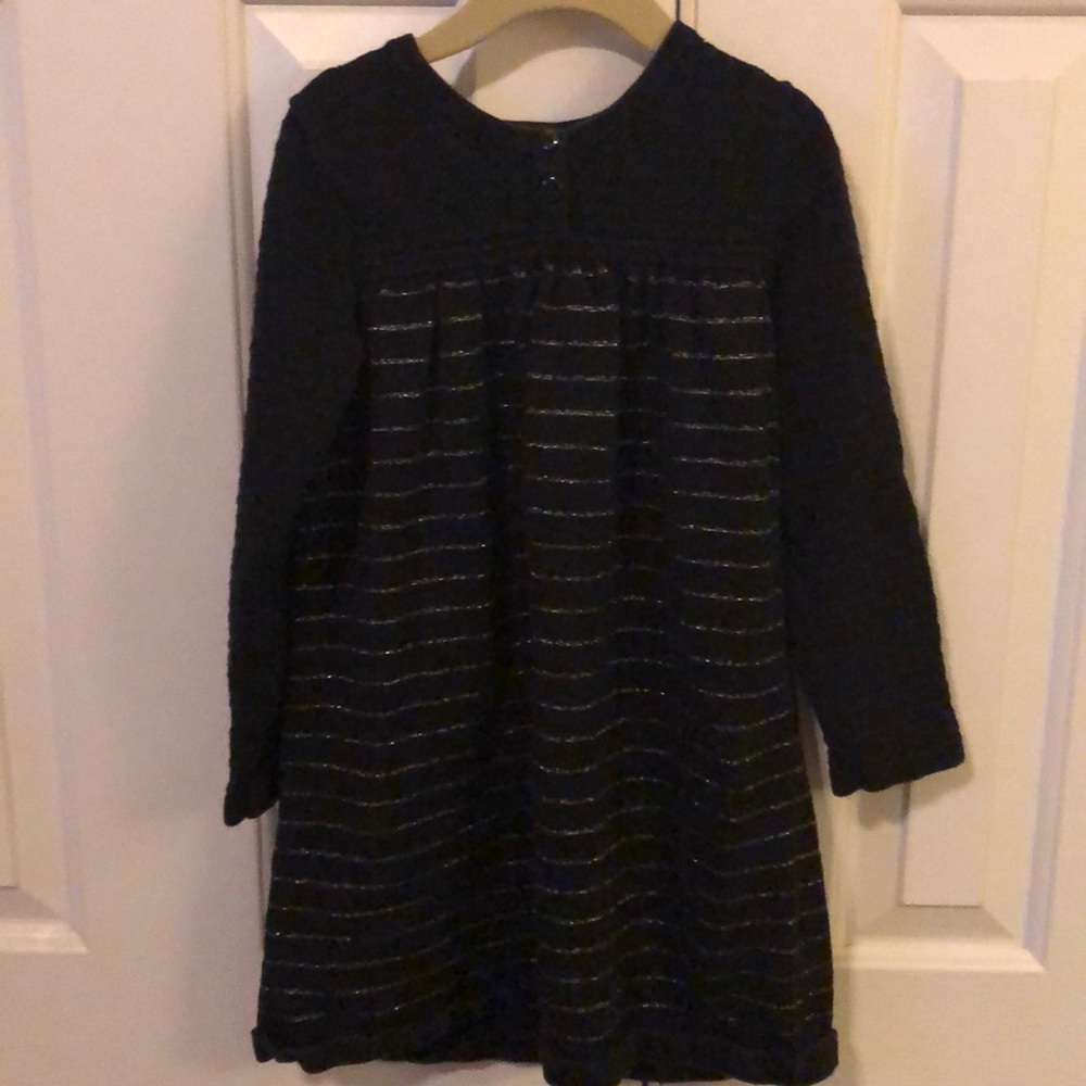 Black and silver Hanna Andersson dress